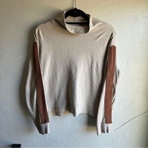 Pact Cream and Brown Women's Hoodie